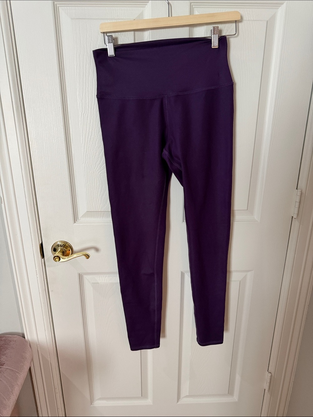 ALO High-Waist Women's Leggings in Deep Purple medium